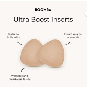 Boomba Bra Inserts (Beige C) !!BRAND NEW NEVER USED!!